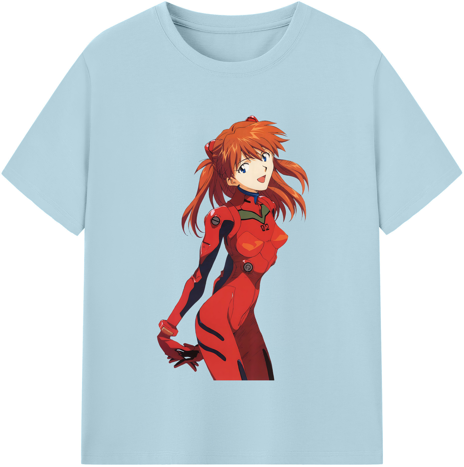 （画像用） EVA 新世紀エヴァンゲリオン 綿100％半袖Tシャツ（フロントプリント）